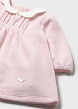 Mayoral Pink Velour Dress
