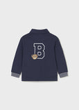 Mayoral Navy Blue Teddy Polo Shirt