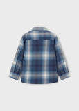 Mayoral Boys Blue Checked Shirt