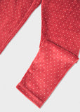 Mayoral Red & Gold Leggings Set