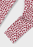 Mayoral Red Heart Leggings Set