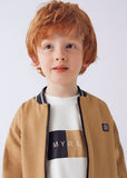 Mayoral Beige & Grey 3 Piece Tracksuit