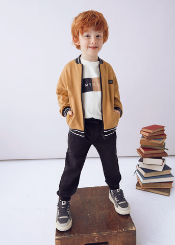 Mayoral Beige & Grey 3 Piece Tracksuit