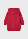 Mayoral Girls Red Hooded Dress