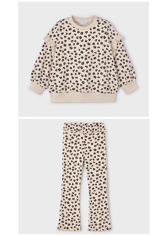 Mayoral Leopard Print Leggings Set