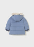 Mayoral Boys Blue Hooded Jacket
