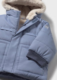 Mayoral Boys Blue Hooded Jacket