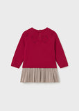 Mayoral Girls Red Knit Dress