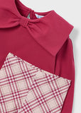 Mayoral Red & Beige Tartan Leggings Set