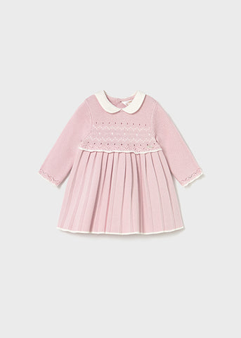 Mayoral Pink Knitted Dress