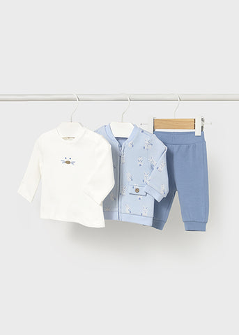 Mayoral 3 Piece Blue Tracksuit