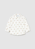 Mayoral long Sleeved Teddy Bear Shirt