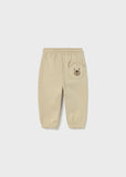 Mayoral Beige Teddy Joggers