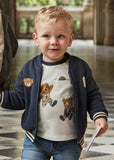 Mayoral Teddy Bear Zipper Jacket