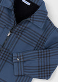 Mayoral Boys Blue Checked Jacket