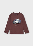 Mayoral Burgundy Truck Top