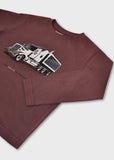 Mayoral Burgundy Truck Top