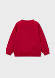 Mayoral Red Car Sweatshirt