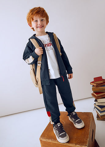 Mayoral Navy Blue 3 Piece Tracksuit