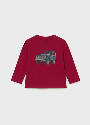 Mayoral Boys Jeep Print Top