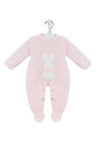 Dandelion Pink Bunny Knitted Onesie