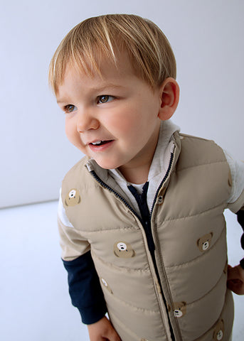 Mayoral Reversible Teddy Gilet
