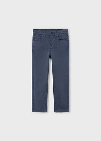 Mayoral Dark Blue Slim Fit Trousers