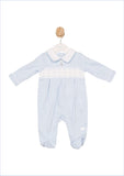 Mintini Pale Blue Babygrow