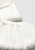 Mayoral Ivory Tulle Skirt Set
