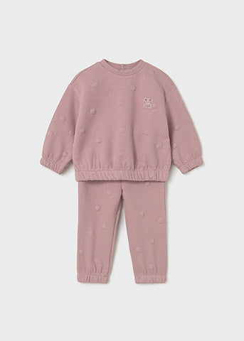 Mayoral Girls Pink Tracksuit