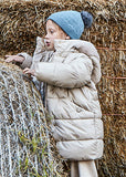 Mayoral Beige Puffer Coat