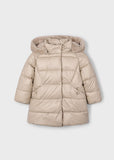 Mayoral Beige Puffer Coat