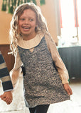 Mayoral Girls Blue Pinafore Dress