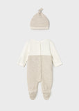 Mayoral Beige Babygrow Set