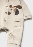 Mayoral Beige Puppy Babygrow