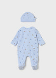 Mayoral Blue Dinosaur Babygrow Set