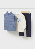 Mayoral Boys Three-Piece Gilet Tracksuit