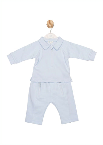 Mintini Pale Blue Trousers Set