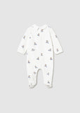 Mayoral White Teddy Babygrow