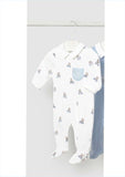 Mayoral White Teddy Babygrow