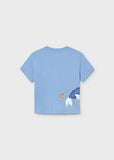 Mayoral Blue Shark T-Shirt