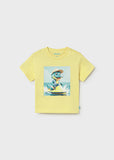 Mayoral Yellow Dinosaur T-Shirt