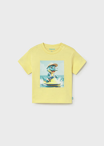 Mayoral Yellow Dinosaur T-Shirt