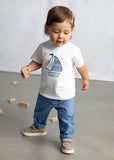 Mayoral Boys Yacht White T-shirt