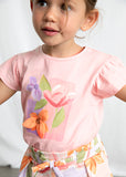 Mayoral Girls Floral Print T-Shirt