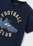 Mayoral Navy Blue Football Club T-Shirt