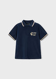 Mayoral Navy Football Polo Shirt