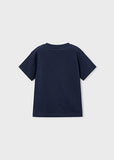 Mayoral Navy Blue Space Rocket T-Shirt