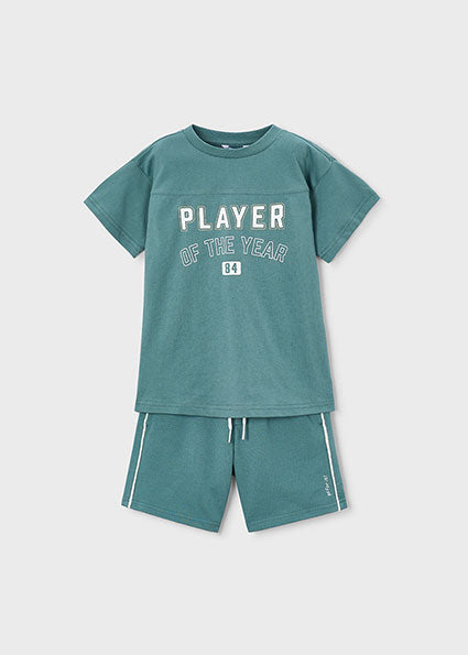 Mayoral Green Player Of The Year Shorts Set