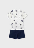 Mayoral Boys Football Shorts Set